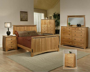 Trend Manor cherry bedroom