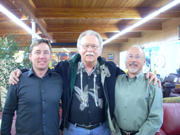 Neil M., Bob and Neil G. in 2008